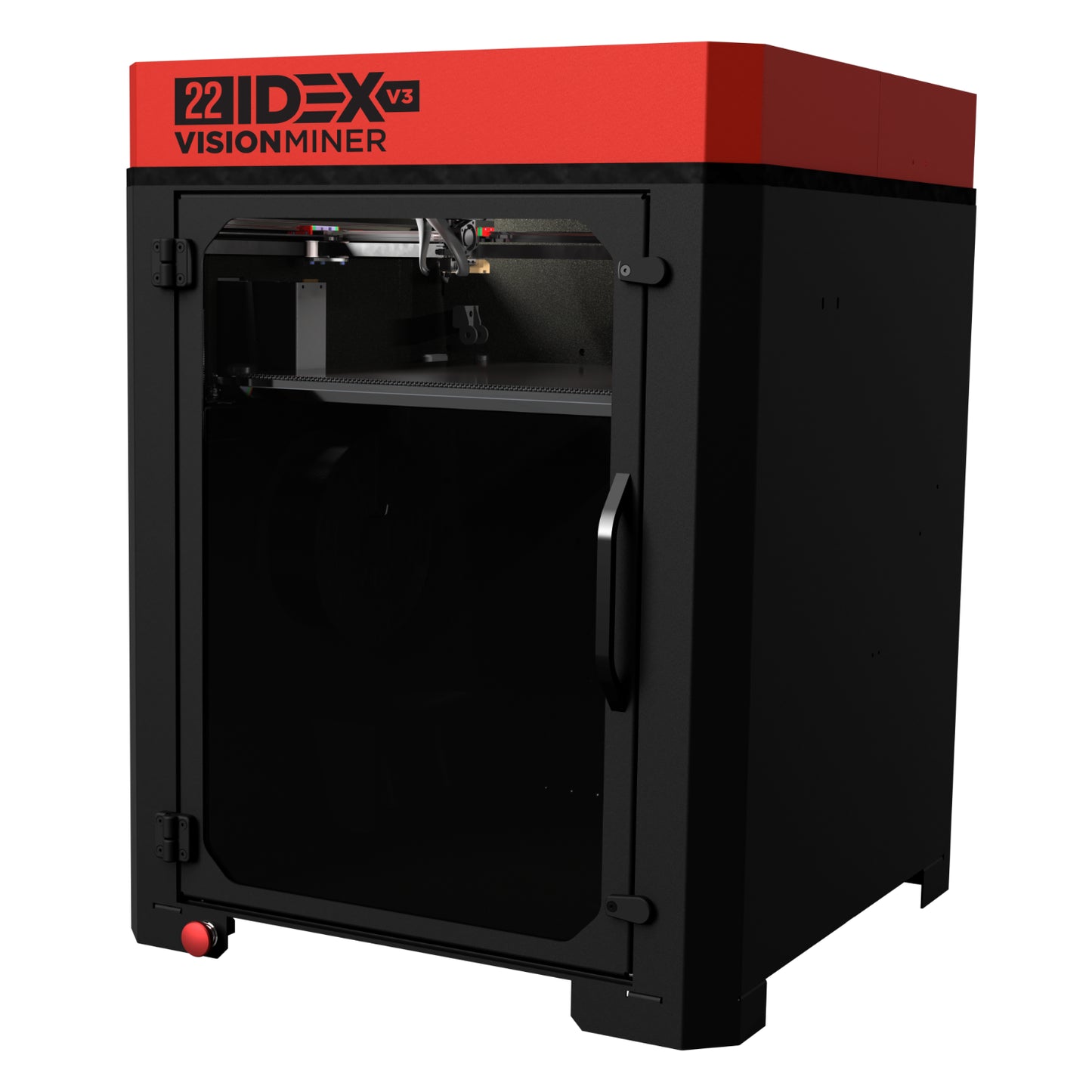VISION MINER 22 IDEX V3 High-Temp Industrial Grade FDM 3D Printer 22IDEXV3