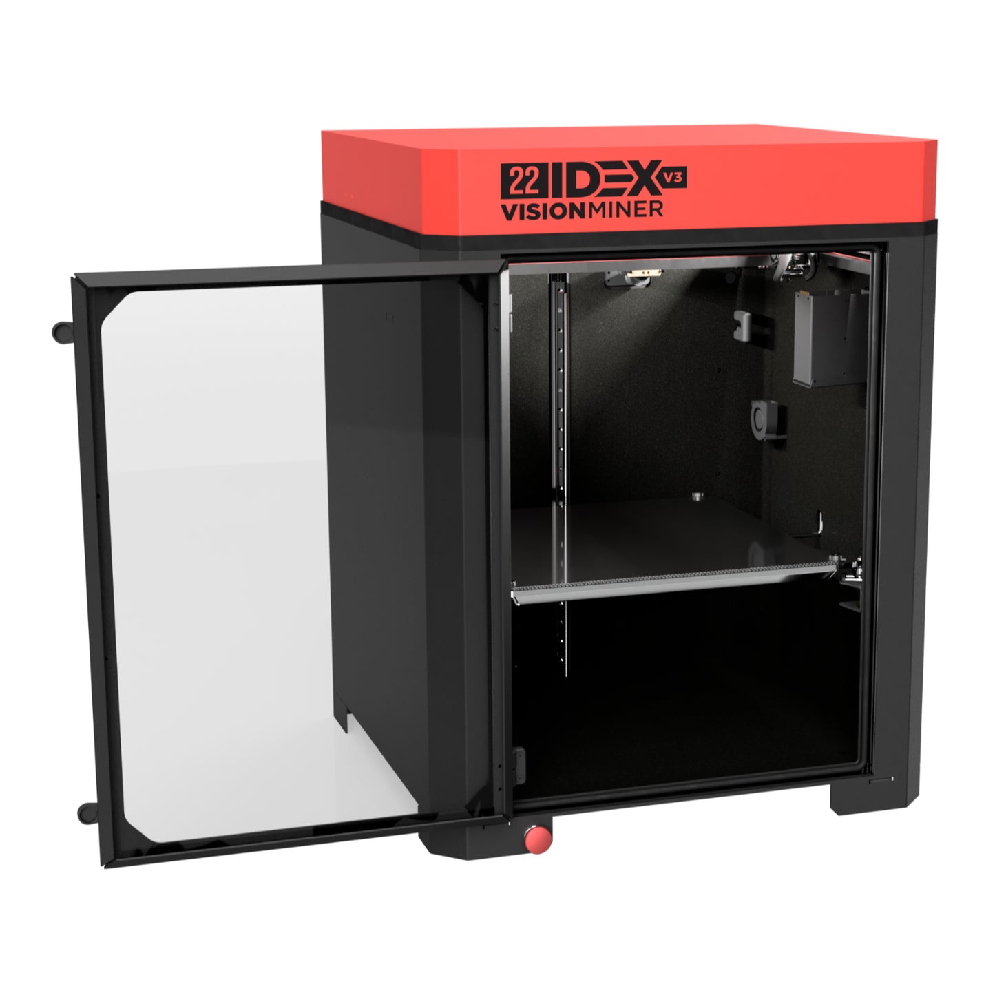 VISION MINER 22 IDEX V3 High-Temp Industrial Grade FDM 3D Printer 22IDEXV3