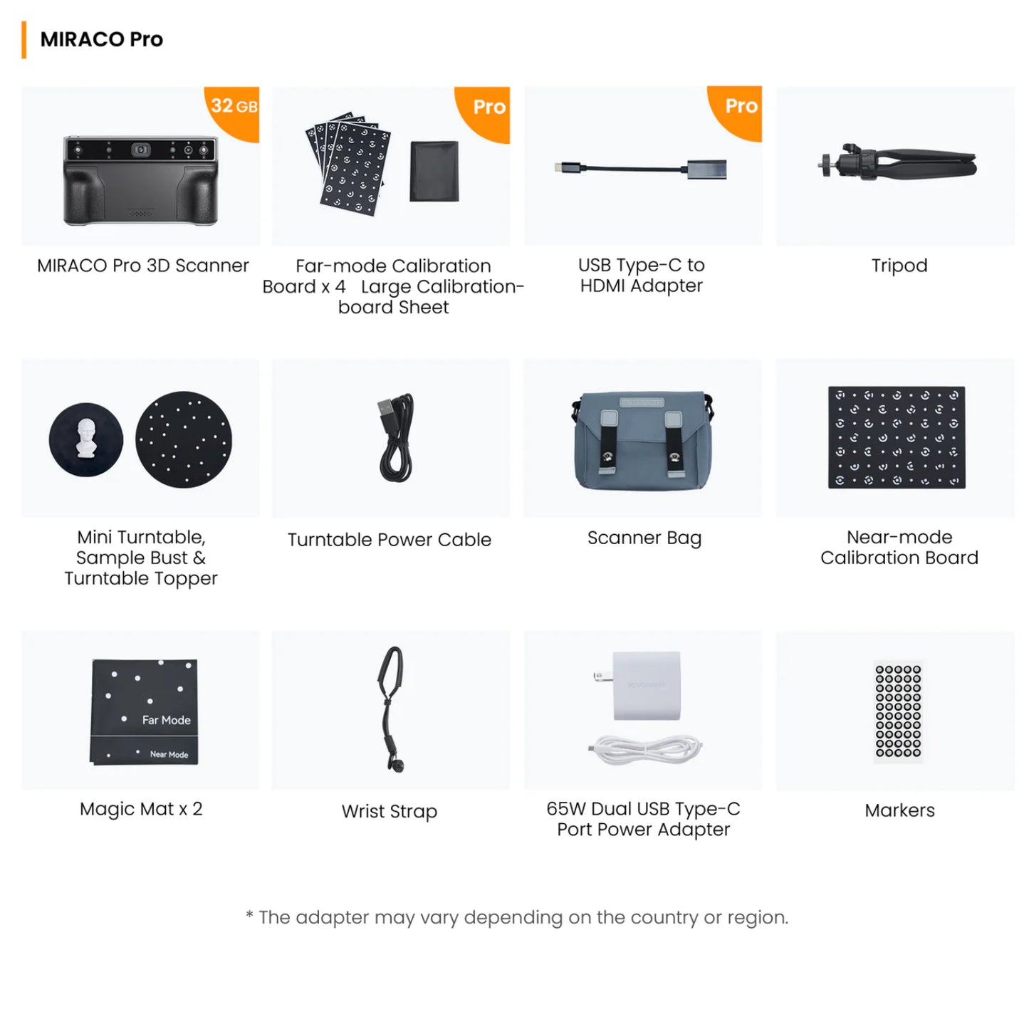 Revopoint MIRACO Pro Metrology-Grade 3D Scanner MIRACO-PRO