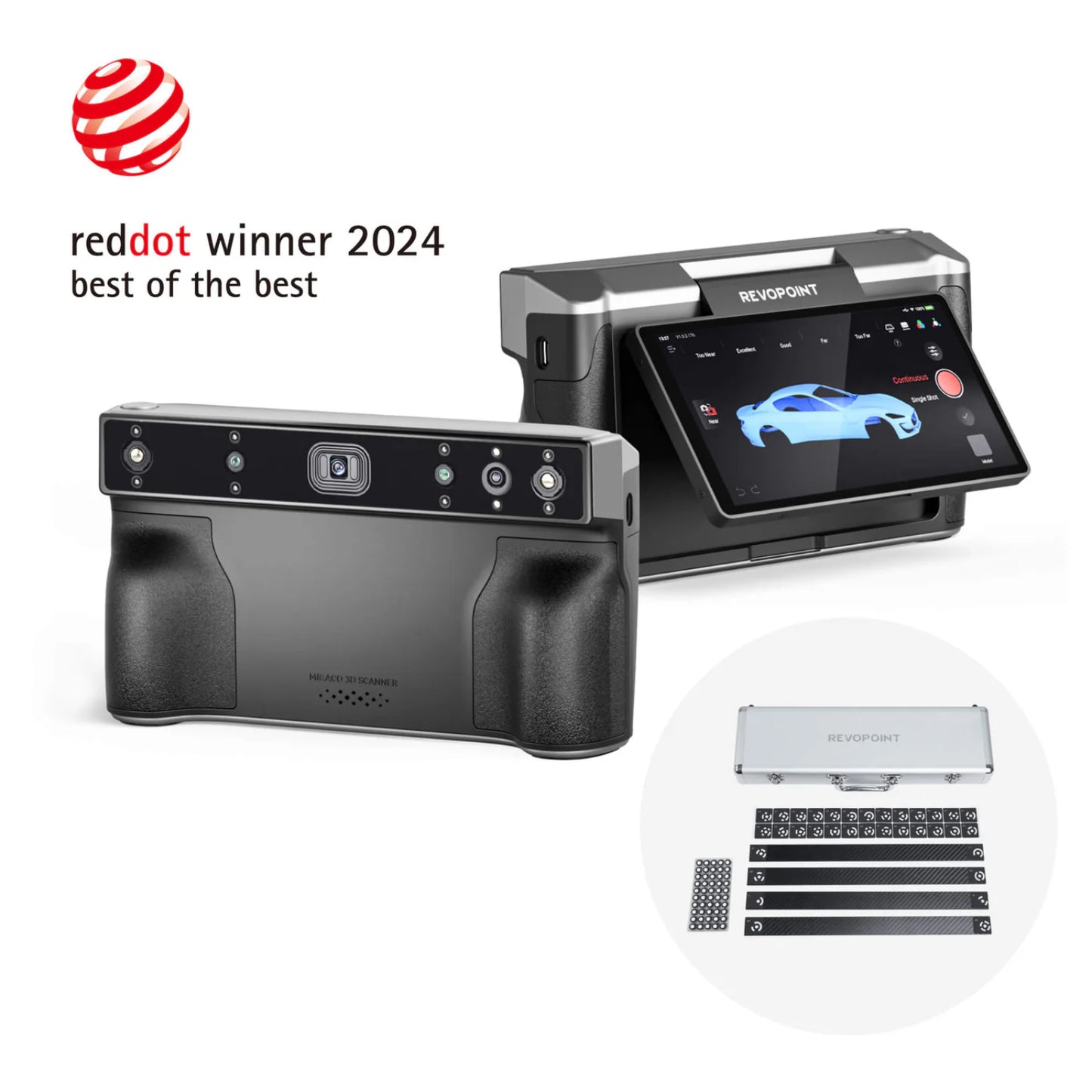 Revopoint MIRACO Plus Metrology-Grade 3D Scanner MIRACO Plus