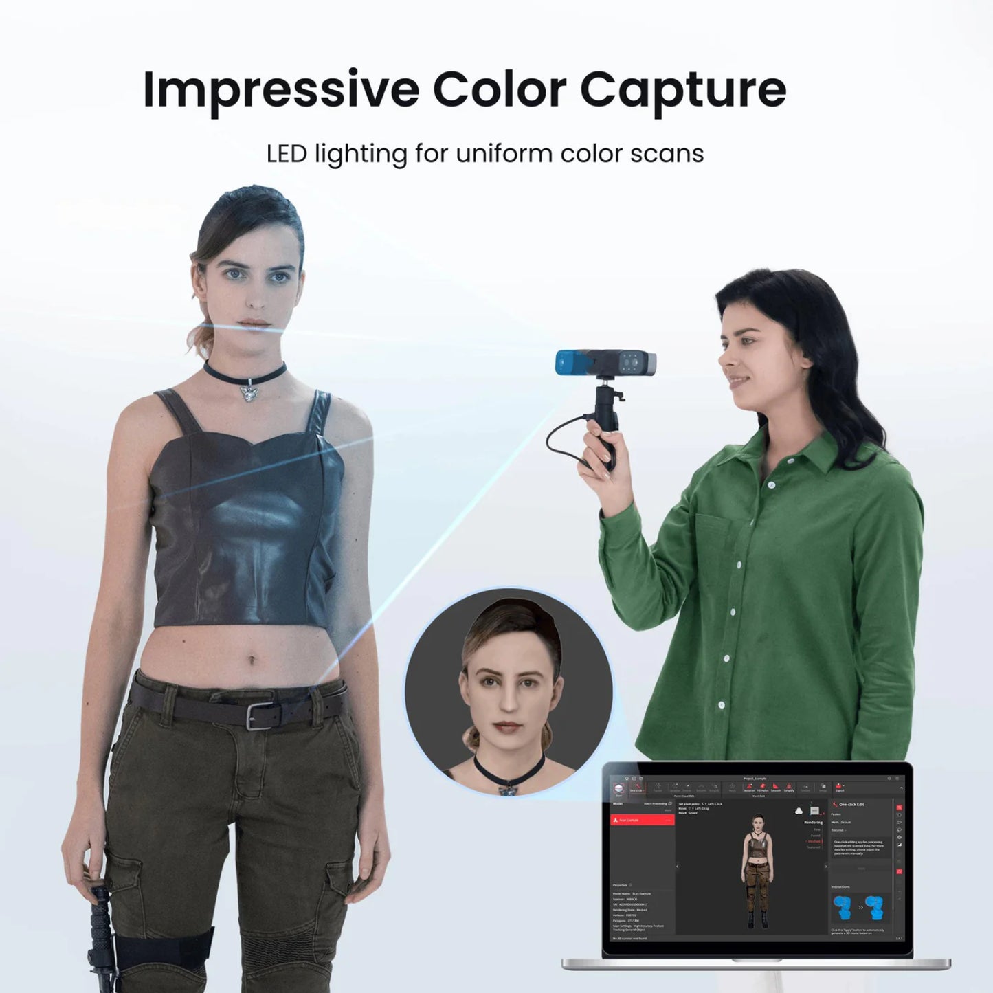 Revopoint RANGE 2 Full Body Handheld 3D Scanner RANGE2