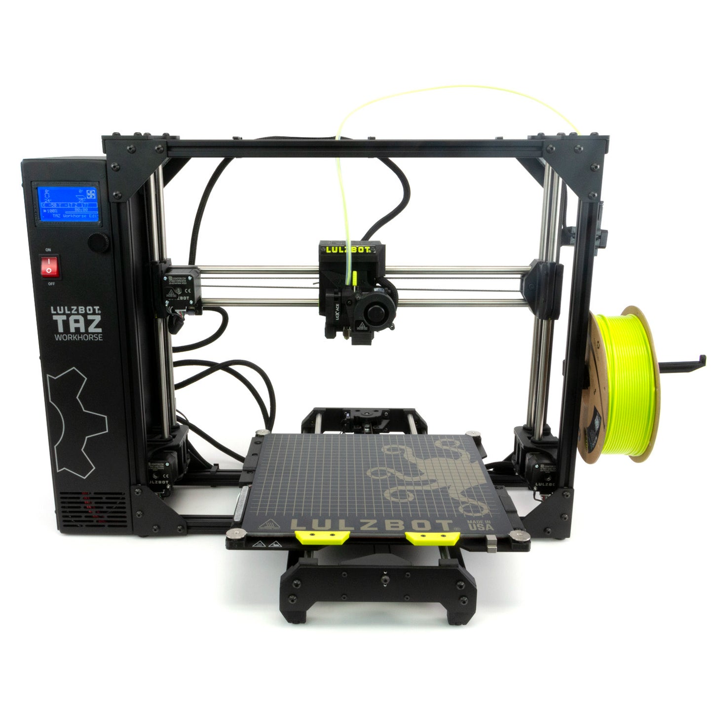 LulzBot TAZ™ Workhorse+ FDM Dekstop 3D Printer KT-PR0064NA