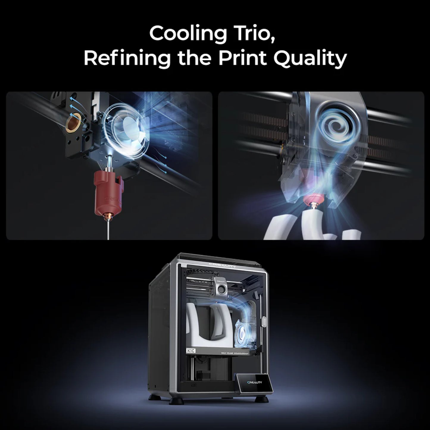 Creality K1C High-Speed FDM 3D Printer 1001060030