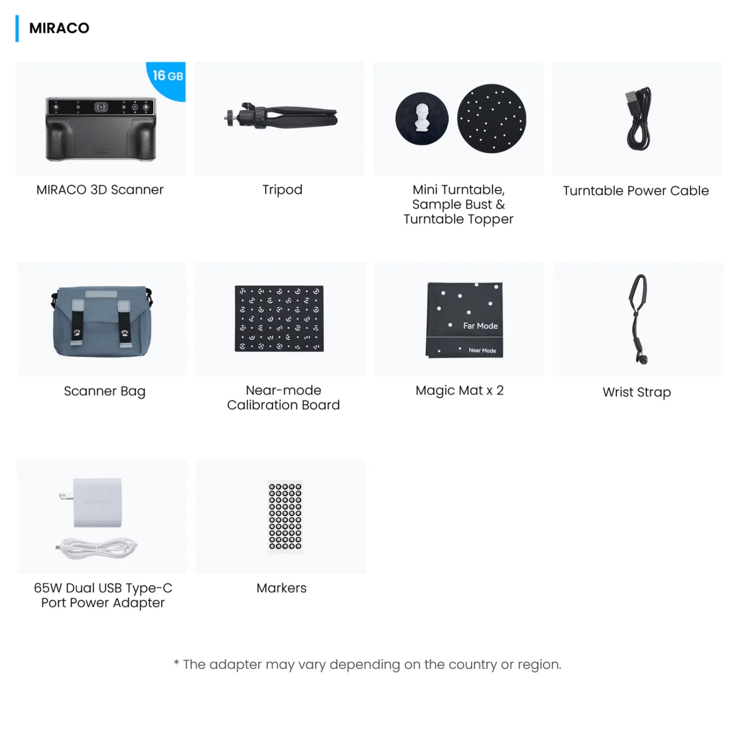 Revopoint MIRACO Metrology-Grade 3D Scanner MIRACO