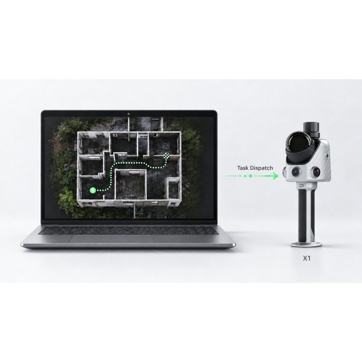 FJD Trion X1 SLAM LiDAR Scanner with Guided Reality Capture FJTX1