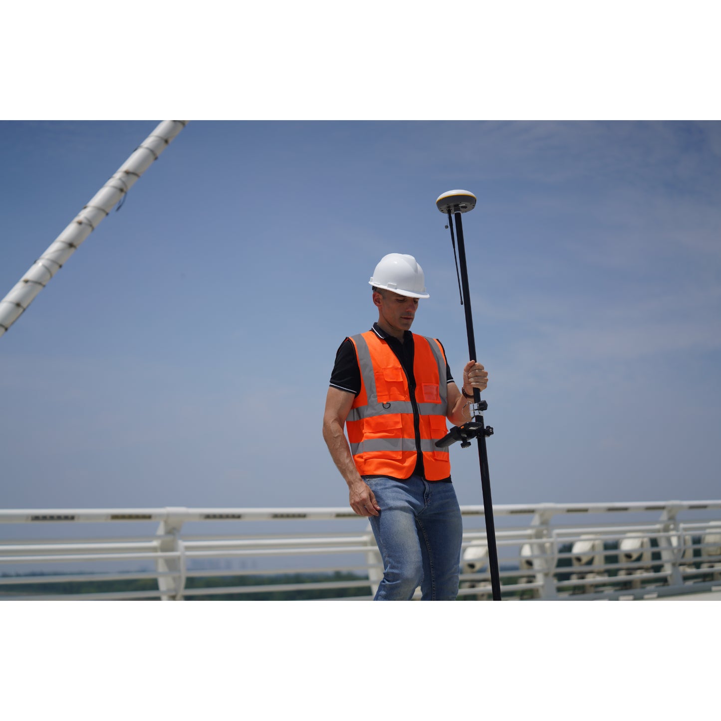 FJD V1t GNSS Rover with E200 Controller- Compact RTK Survey System