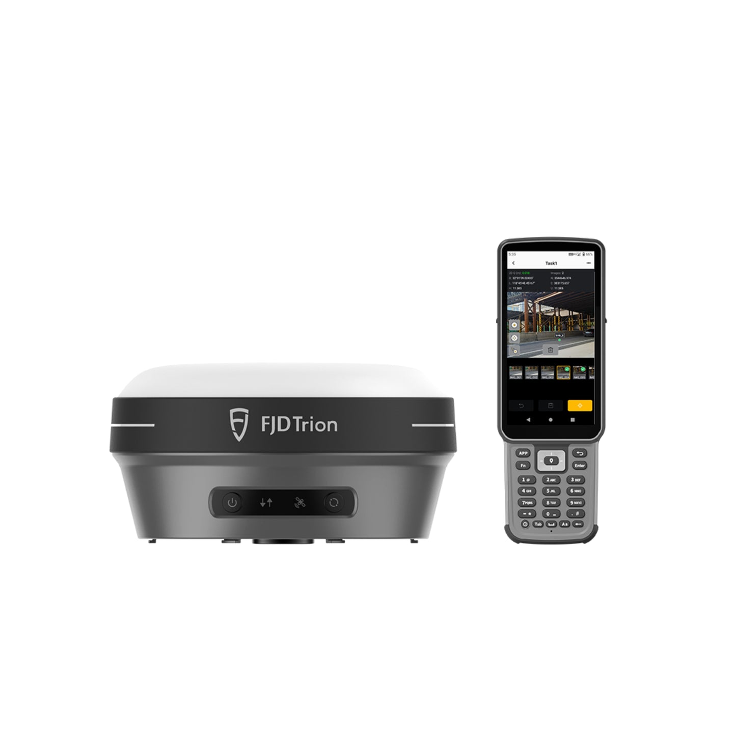 FJ Dynamics V10a GNSS Rover with E600 Controller RTK surveying system