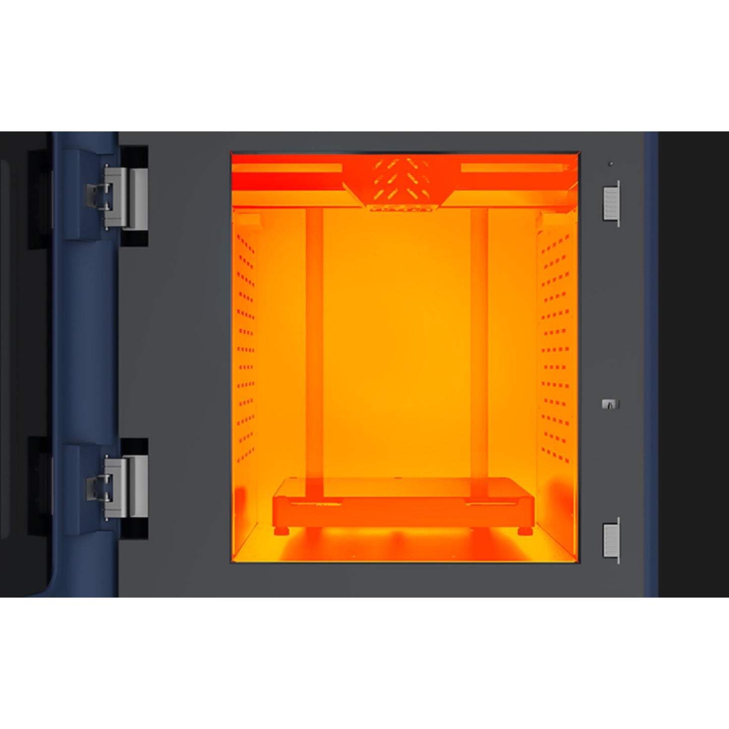 high tempearure chamber in the INTAMSYS FUNMAT PRO 410 industrial dual-extruder PEEK 3D printer