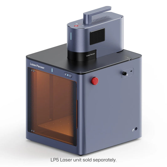 LaserPecker 5 [LP5+Protective Box+Goggles +Adapter] Safety Cover Version Laser Engraver LP5SCV
