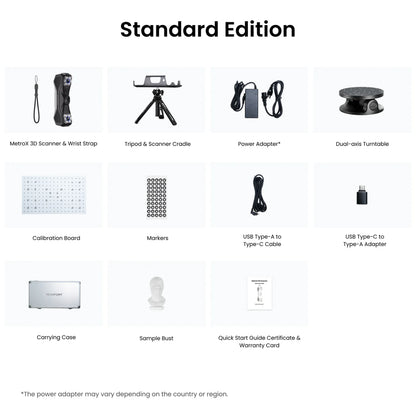 Revopoint MetroX Standard Edition Metrology-Grade 3D Scanner METRO X STANDARD