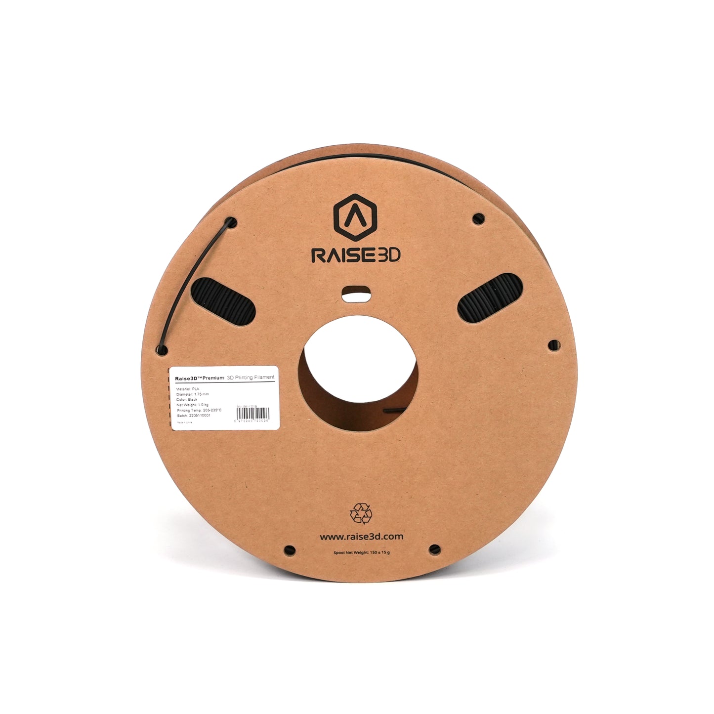 Raise3D Premium PLA Filament 1.75 mm / 1 kg 5.11.00103