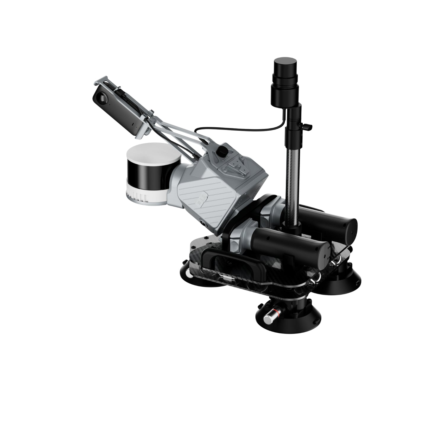 FJ Dynamics Trion S2 Car Mount – stable quick-detach GNSS mount for vehicle-based RTK surveying