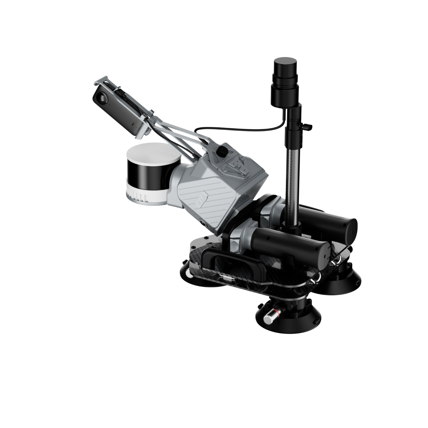 FJ Dynamics Trion S2 Car Mount – stable quick-detach GNSS mount for vehicle-based RTK surveying