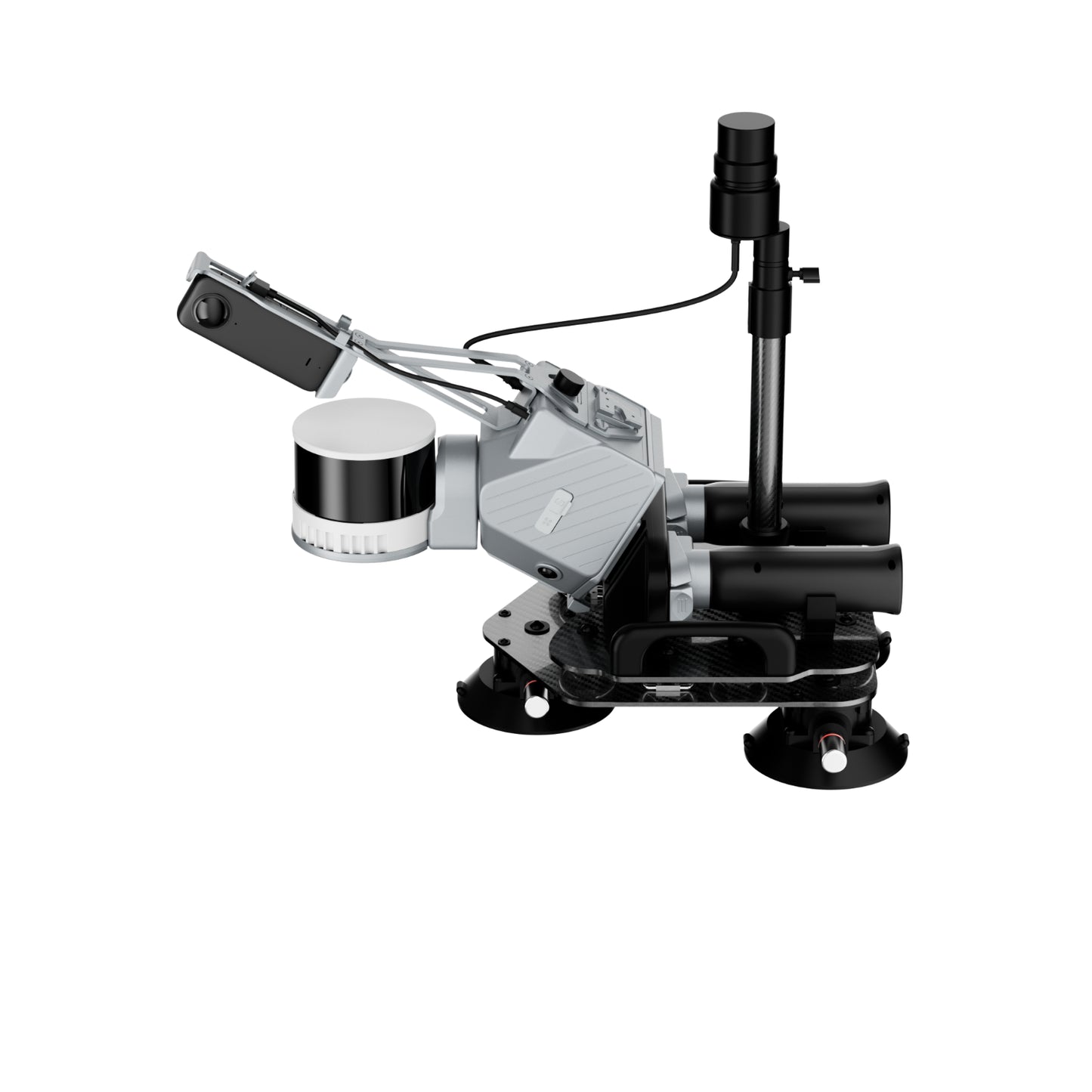 FJ Dynamics Trion S2 Car Mount – stable quick-detach GNSS mount for vehicle-based RTK surveying