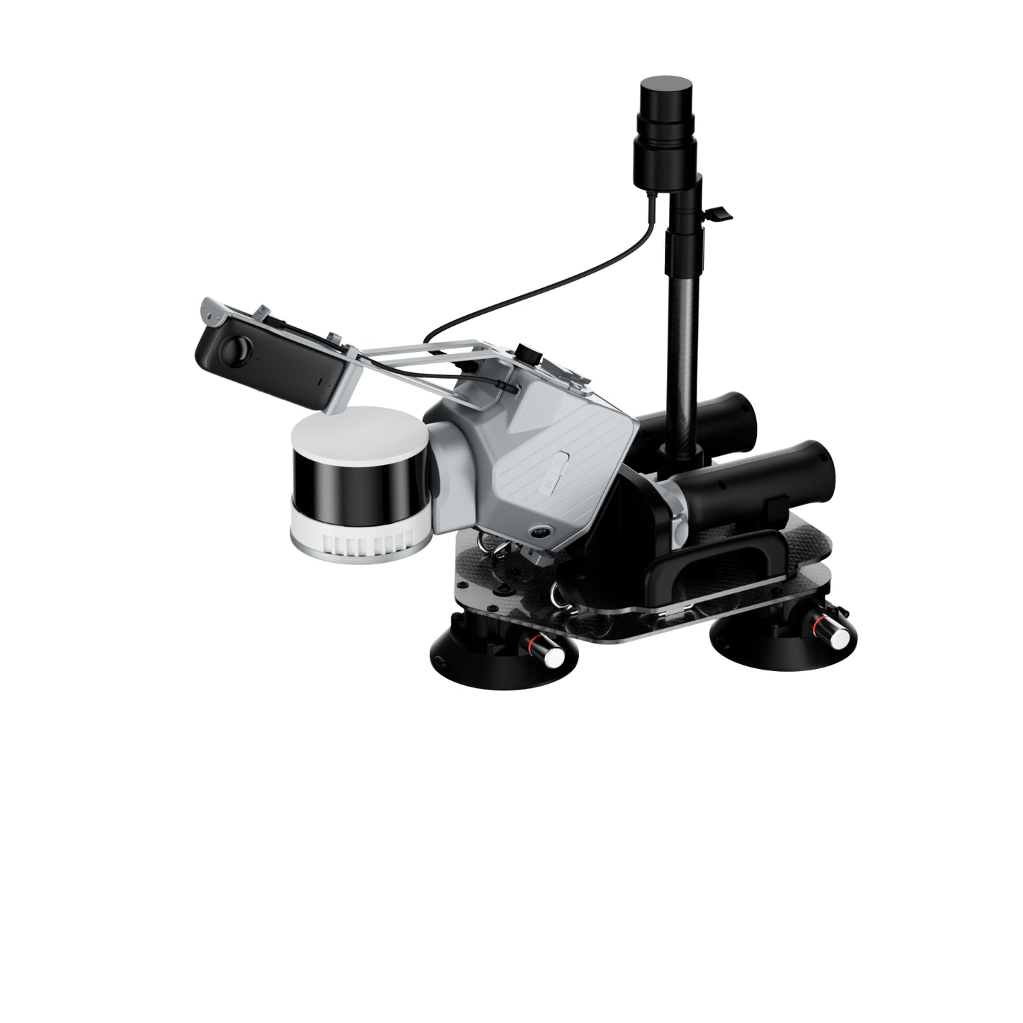 FJ Dynamics Trion S2 Car Mount – stable quick-detach GNSS mount for vehicle-based RTK surveying