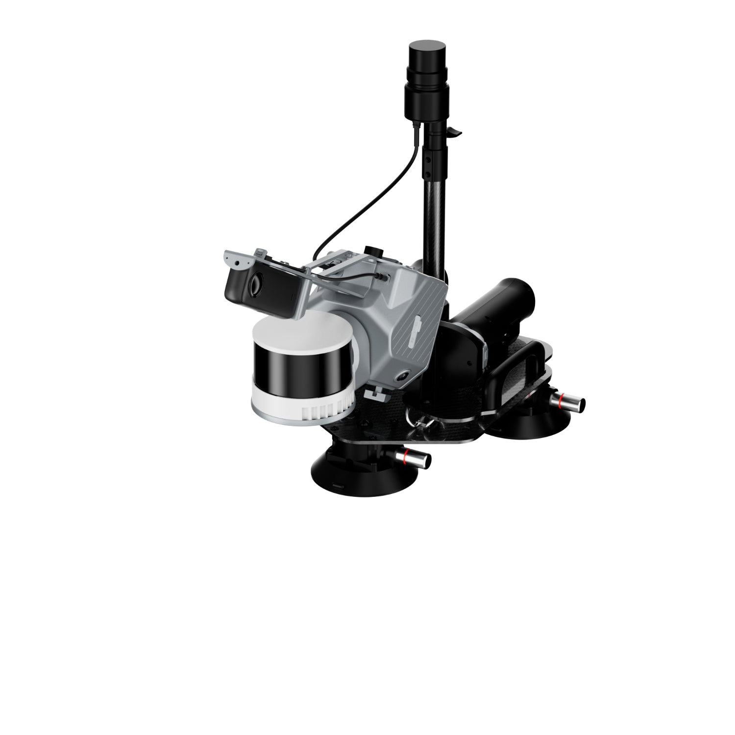 FJ Dynamics Trion S2 Car Mount – stable quick-detach GNSS mount for vehicle-based RTK surveying