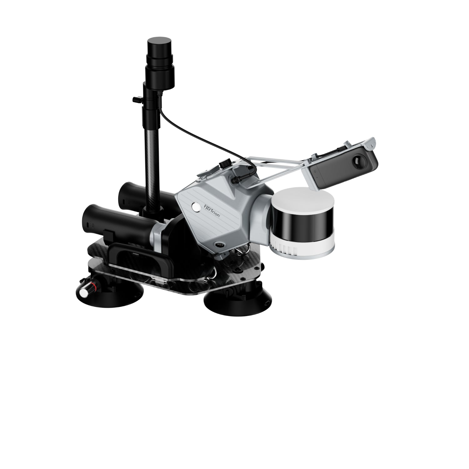 FJ Dynamics Trion S2 Car Mount – stable quick-detach GNSS mount for vehicle-based RTK surveying