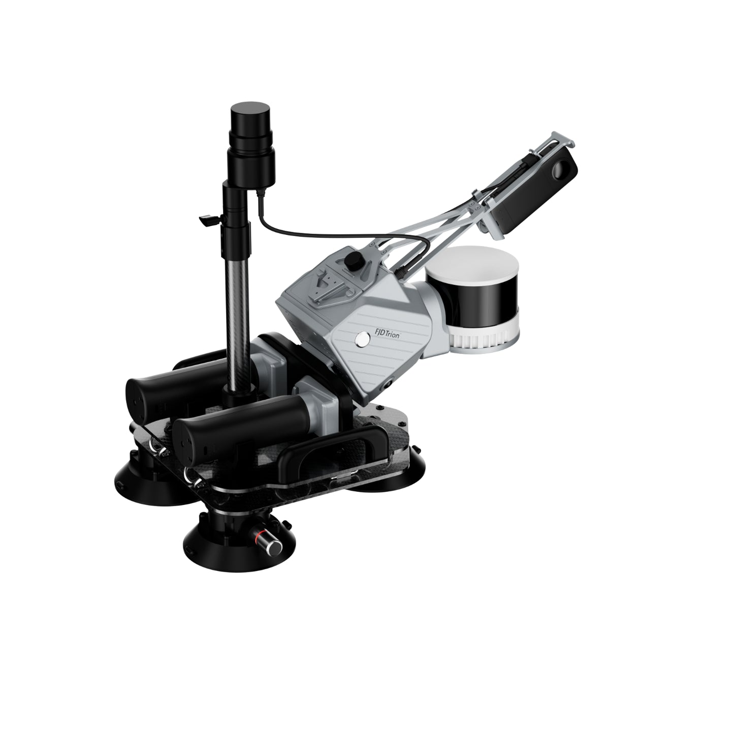 FJ Dynamics Trion S2 Car Mount – stable quick-detach GNSS mount for vehicle-based RTK surveying