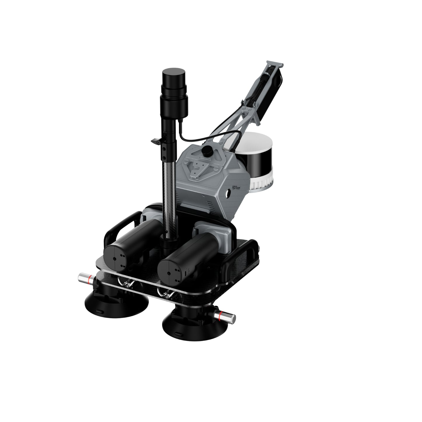 FJ Dynamics Trion S2 Car Mount – stable quick-detach GNSS mount for vehicle-based RTK surveying