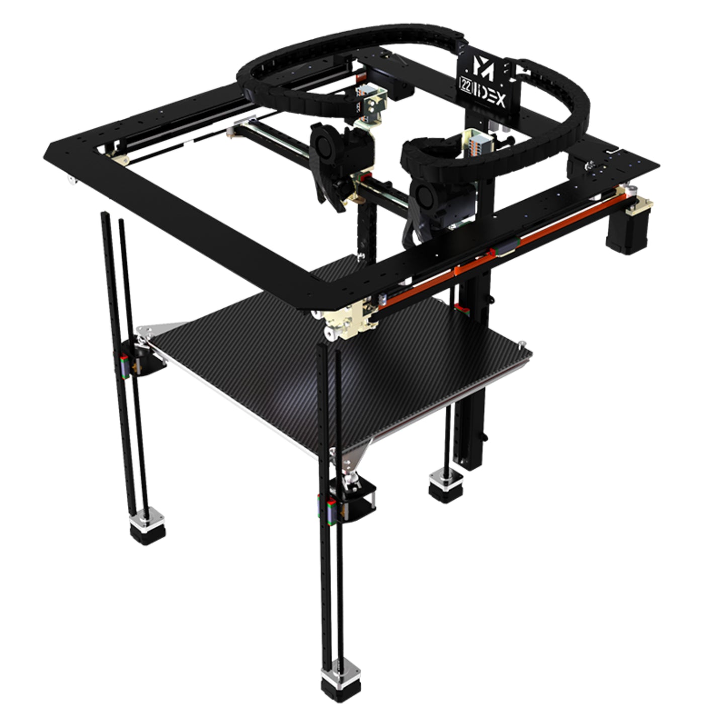 VISION MINER 22 IDEX v4 High-Temp Industrial Grade FDM 3D Printer 22IDEXV4