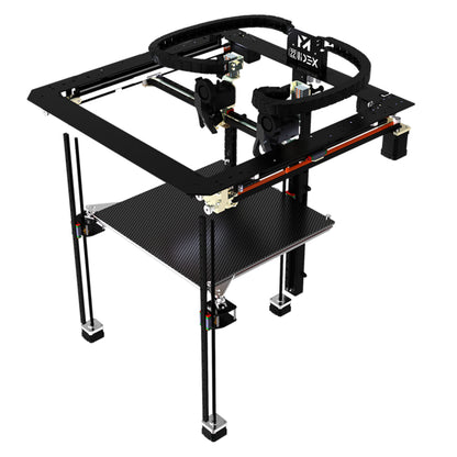 VISION MINER 22 IDEX v4 High-Temp Industrial Grade FDM 3D Printer 22IDEXV4