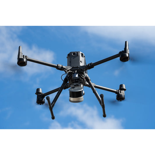 XGRIDS Lixel L2 Pro drone mounting bracket for UAV aerial LiDAR mapping in action
