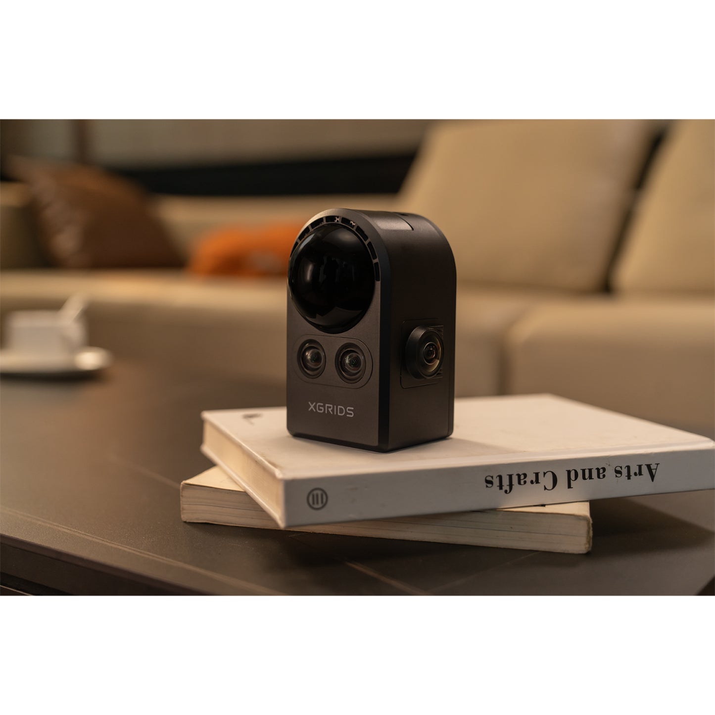 without tripod mode of XGRIDS PortalCam handheld SLAM LiDAR scanner for indoor 3D mapping