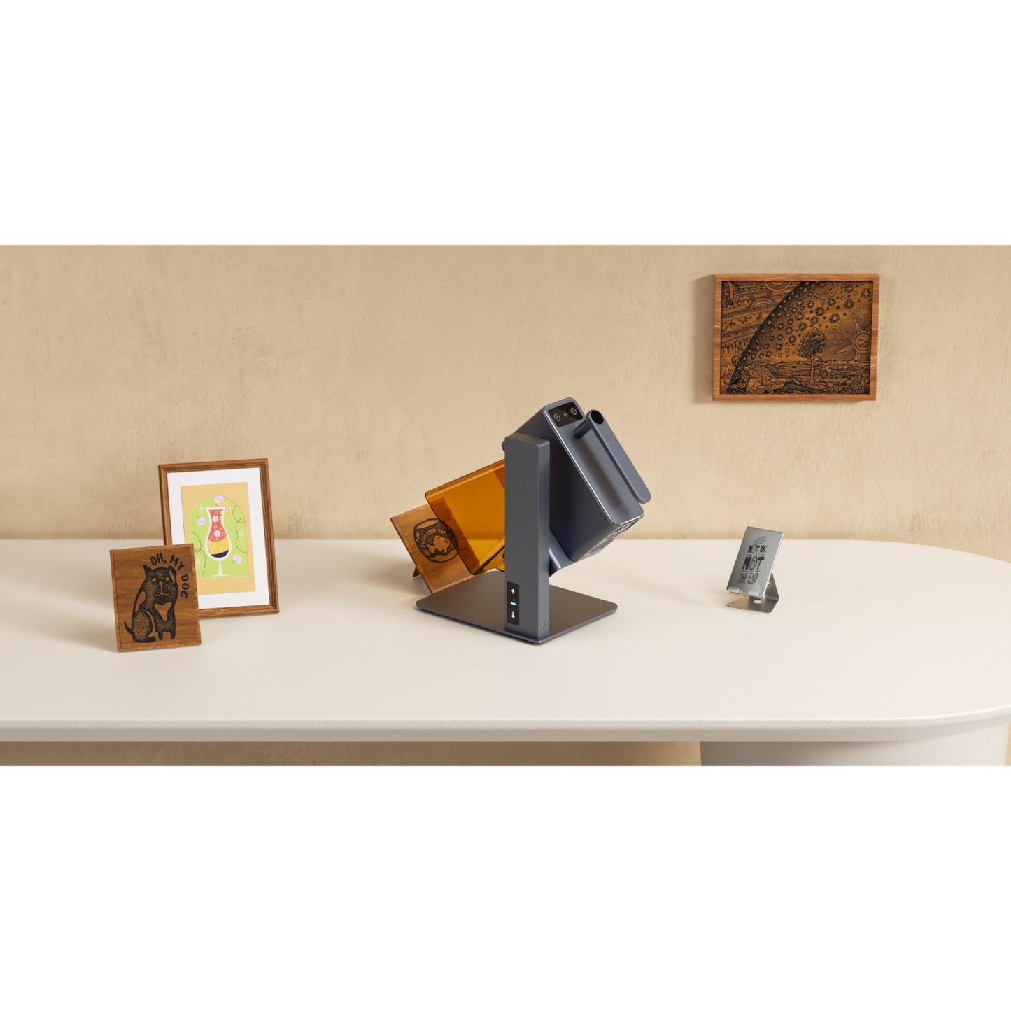 LaserPecker LP2 with Air Purifier Bundle [LP2+Air Purifier] LP2A