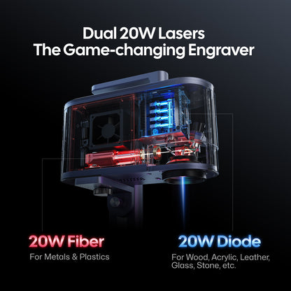 LaserPecker 5 LP5 Laser Engraver LP5BVL