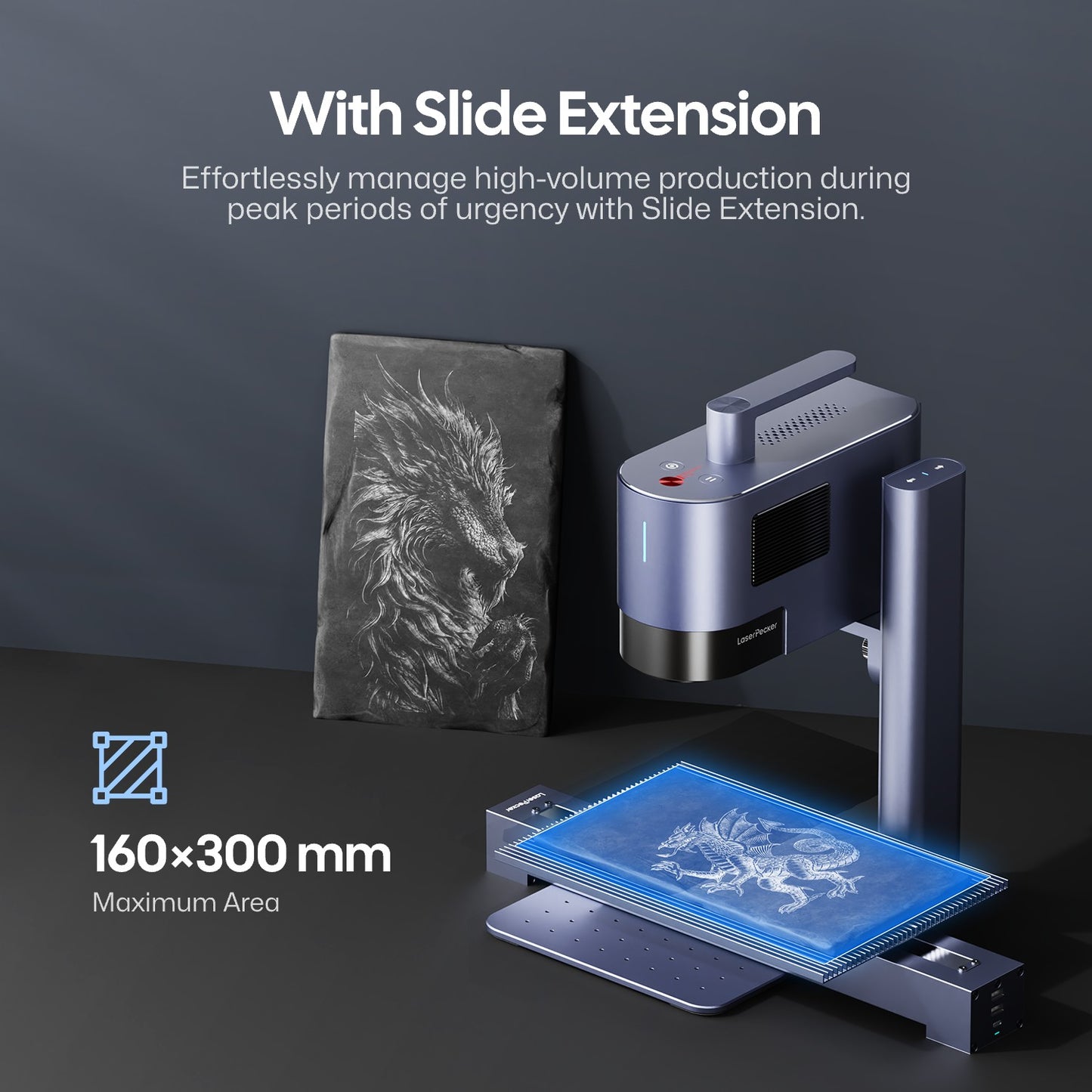 LaserPecker 5 LP5 Laser Engraver LP5BVL