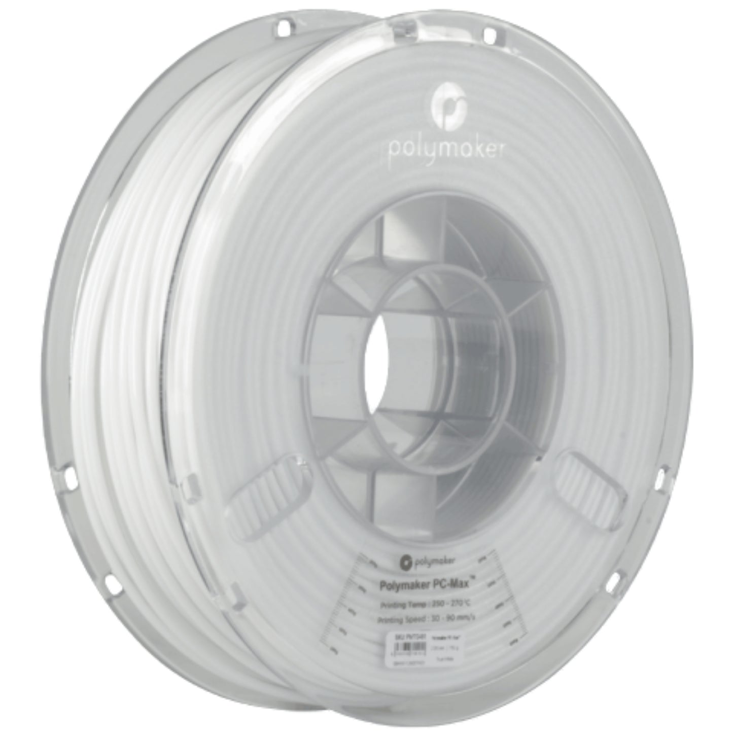 MakerBot Method Labs Polymax PC White Filament (.75kg 1.65lb) 6790540